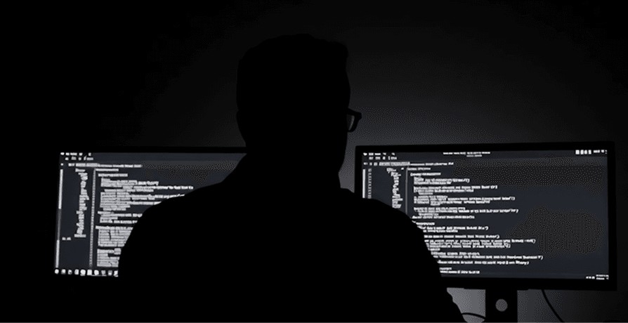 Developer silhouette